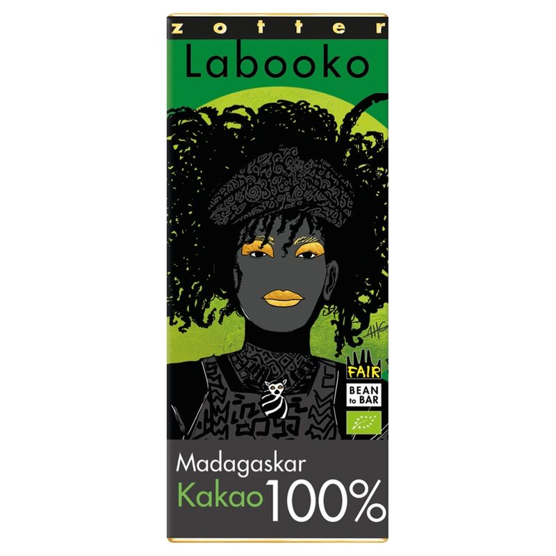 Zotter Schokolade Labooko 100% Madagaskar - Produktbild