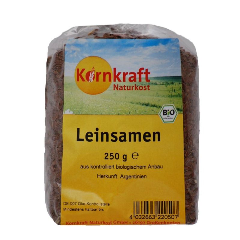 Kornkraft Leinsamen braun - Produktbild