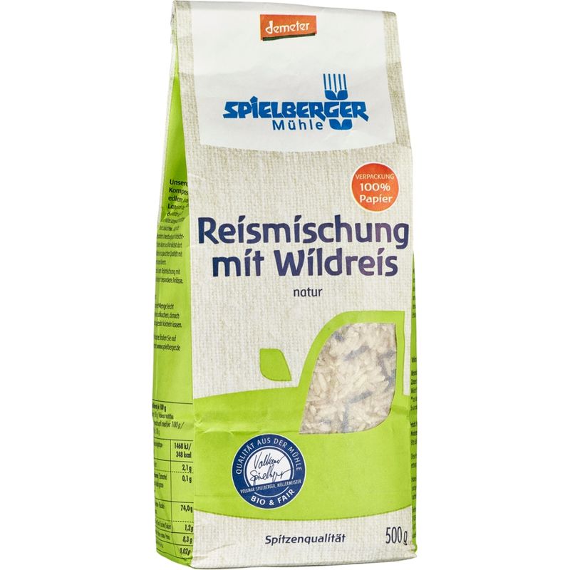 Spielberger Mühle Reismischung mit Wildreis, natur, demeter - Produktbild