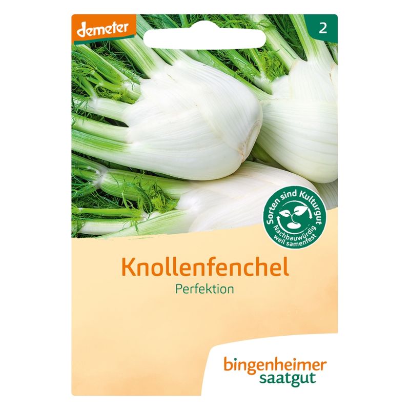 Bingenheimer Saatgut Perfektion - Knollenfenchel (Saatgut) - Produktbild