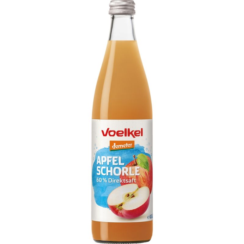 Voelkel Apfel Schorle 60% Direktsaft - Produktbild