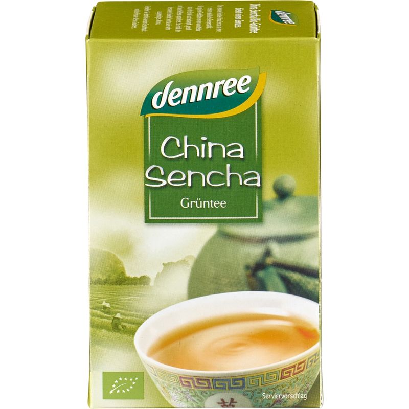 dennree China Sencha Grüntee, im Beutel - Produktbild