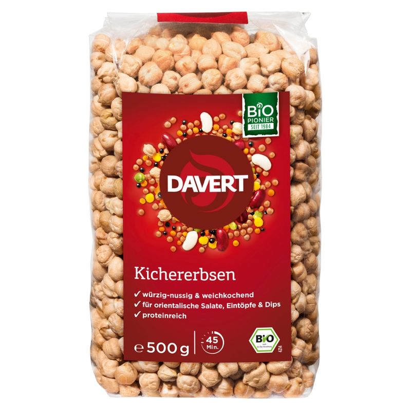 Davert Kichererbsen 500g - Produktbild