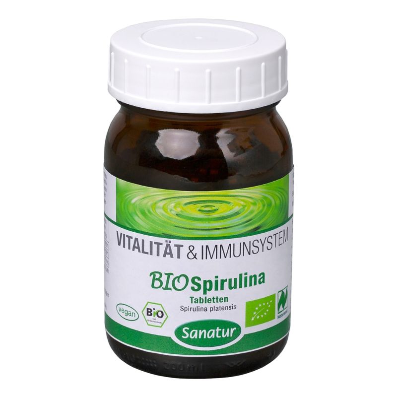 Sanatur BioSpirulina 500 Tabletten, kbA - Produktbild