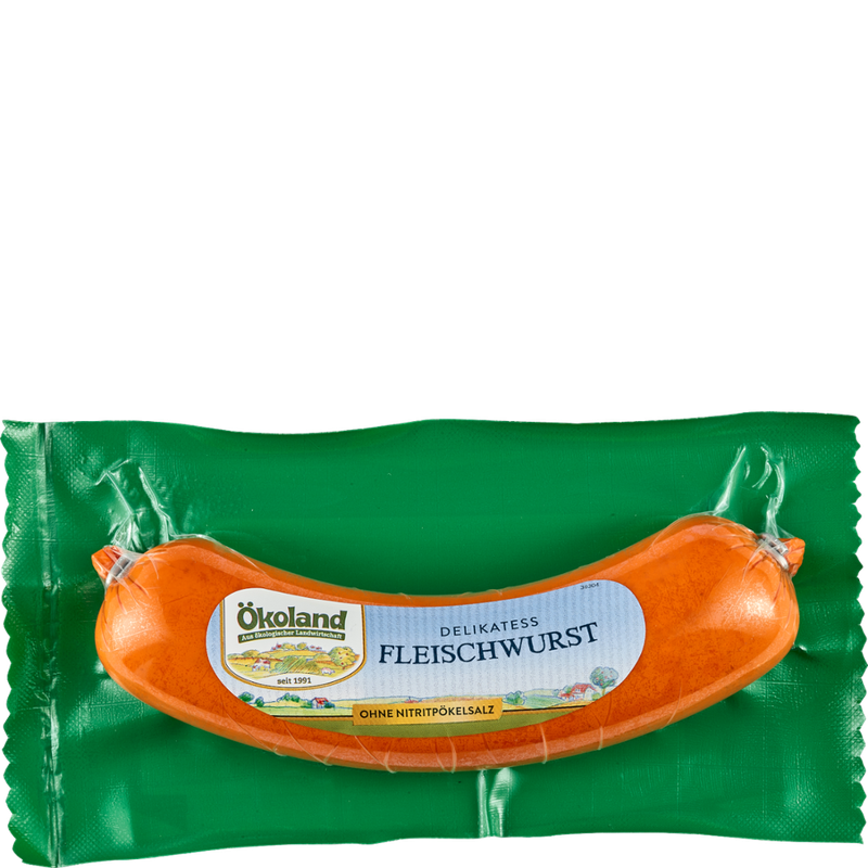 ÖKOLAND Delikatess Fleischwurst - Produktbild