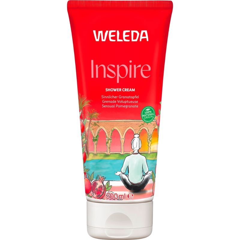 Weleda WELEDA Inspire Shower Cream Granatapfel - Produktbild