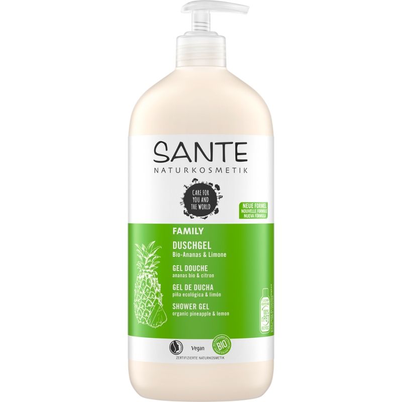 Sante SANTE FAMILY Duschgel Bio-Ananas & Limone - Produktbild