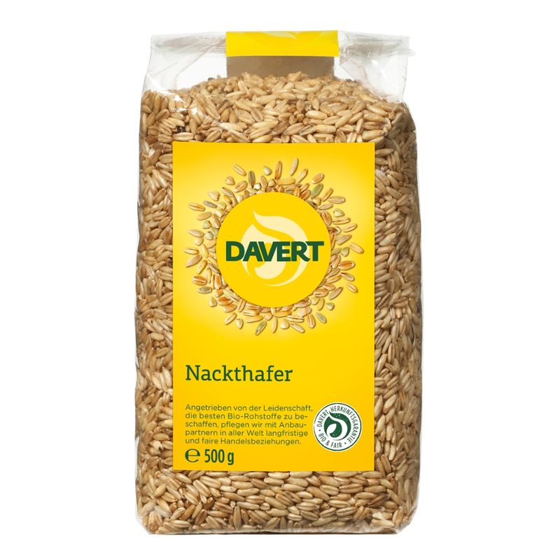 Davert Nackthafer 500g - Produktbild