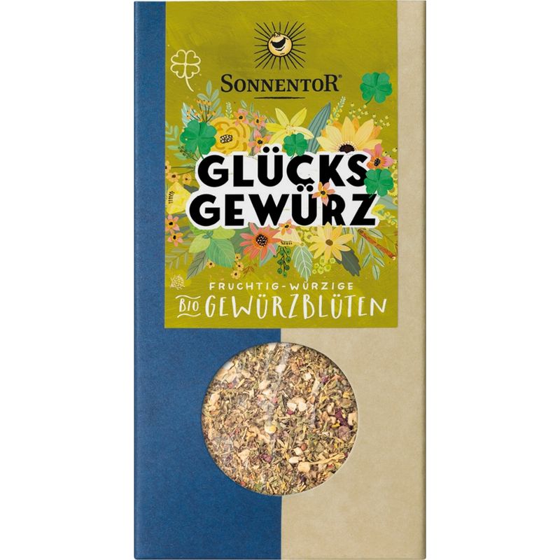 Sonnentor Glücks Gewürzblüten, Packung - Produktbild
