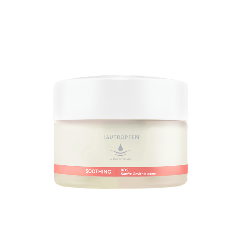 Tautropfen Soothing/Rose, Sanfte Gesichtscreme  für sensible und empfindliche Haut - Produktbild