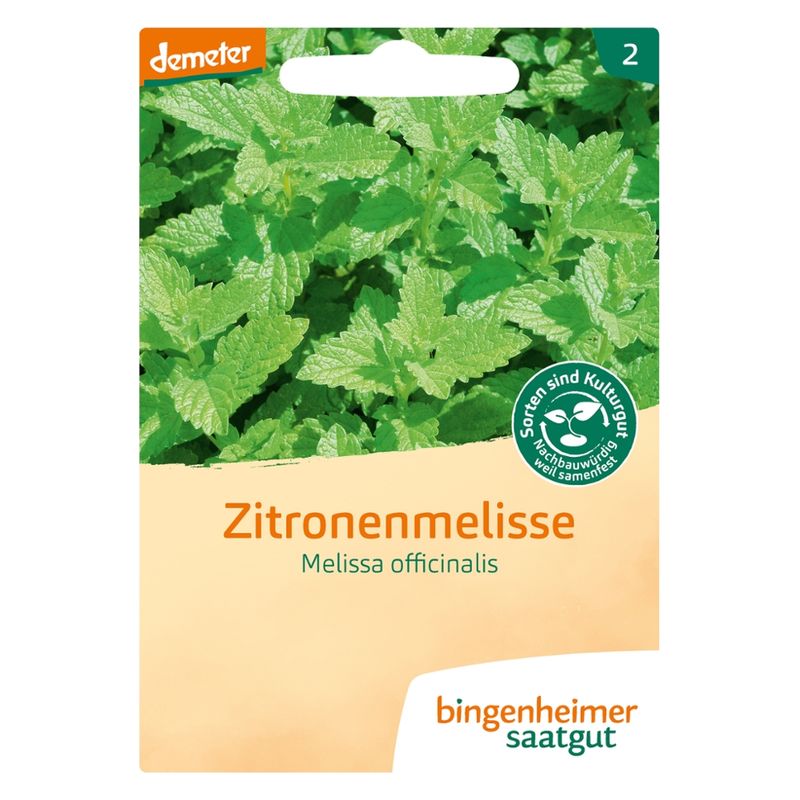 Bingenheimer Saatgut Zitronenmelisse - Kräuter (Saatgut) - Produktbild