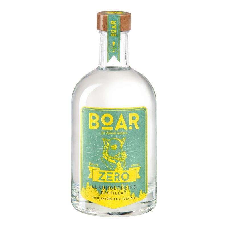 BOAR BOAR Zero - alkoholfreies Bio Destillat - Produktbild