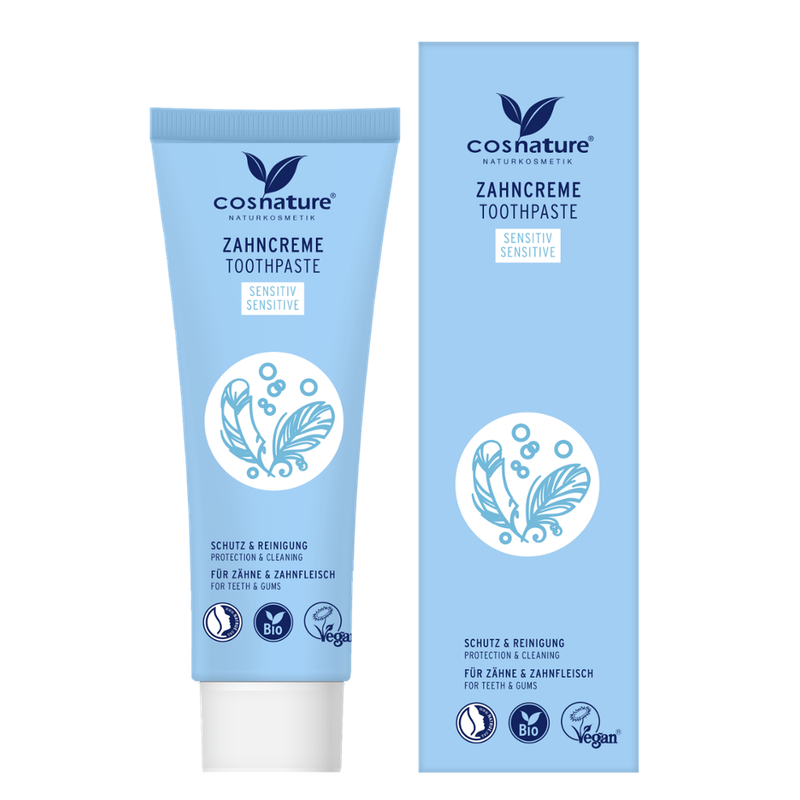 Cosnature  Zahncreme Sensitiv 75ml - Erwachsene - Produktbild