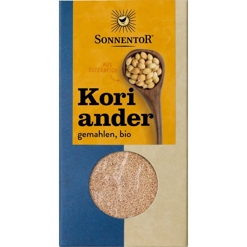 Sonnentor Koriander gemahlen, Packung - Produktbild