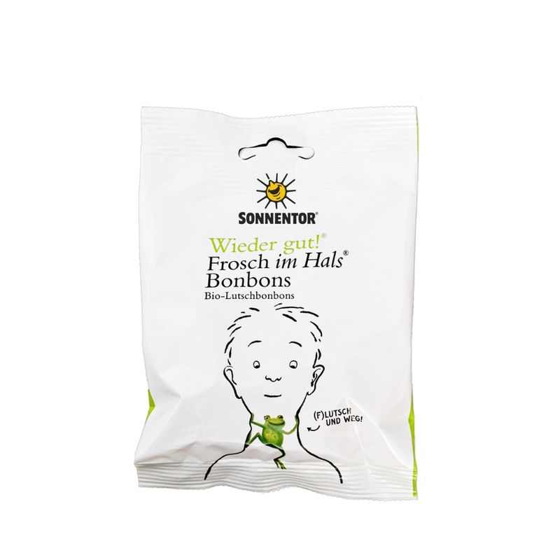 Sonnentor Frosch im Hals® Bonbons Wieder gut!® - Produktbild