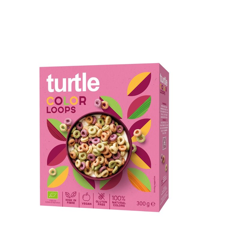 Turtle - Better Breakfast Color Loops Bio & glutenfrei - Produktbild