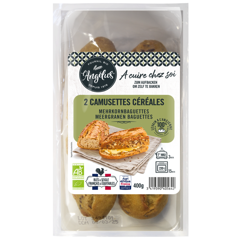 L'Angélus Mehrkorn-Baguettes 2x200g zum Aufbacken - Produktbild