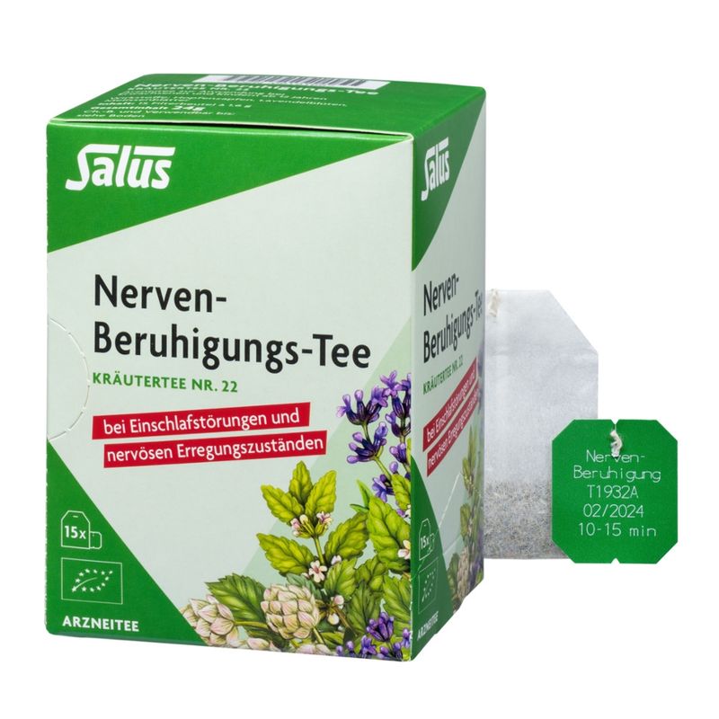 Salus® Nerven-Beruhigungs-Tee Nr. 22 bio 15FB - Produktbild