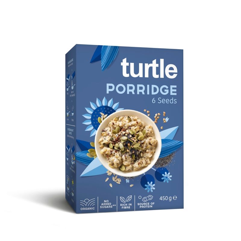 Turtle - Better Breakfast Porridge 6 Seeds - Produktbild