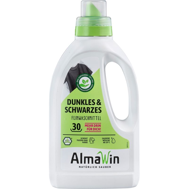 AlmaWin Dunkles & Schwarzes Feinwaschmittel - Produktbild