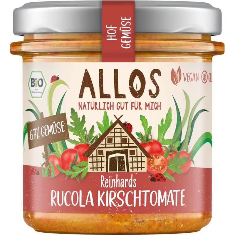 Allos Hof Gemüse Reinhards Rucola Kirschtomate - Produktbild