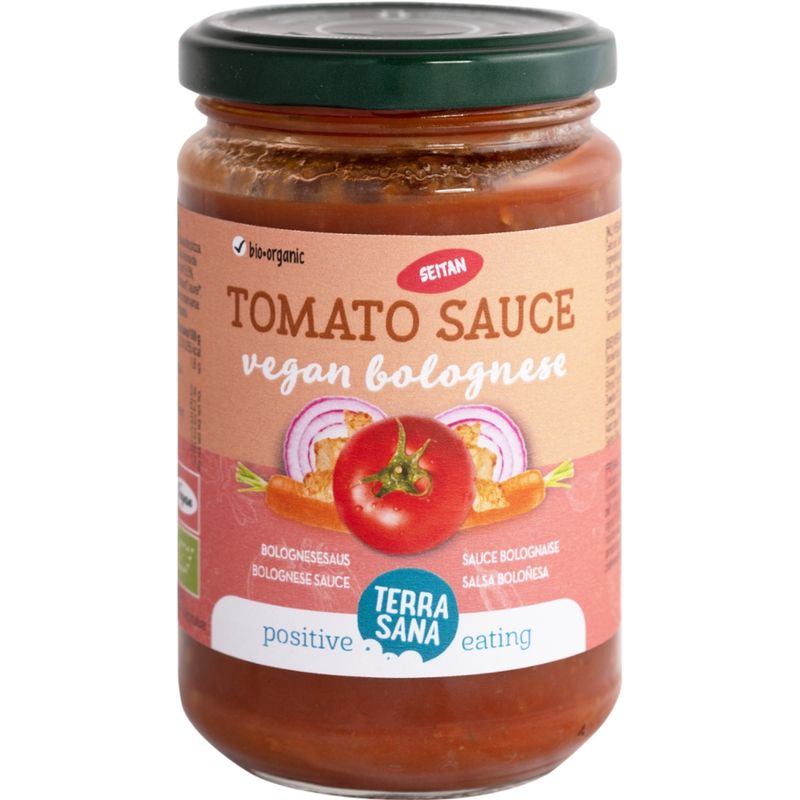 TerraSana Tomatosauce Vegan Bolognese - Produktbild