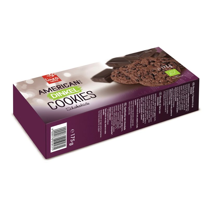 Linea Natura American Dinkel Schoko Cookies - Produktbild