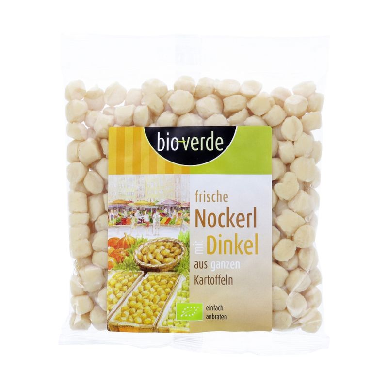 bio-verde Frische Dinkel-Nockerl aus ganzen, gekochten Kartoffeln 400 g - Produktbild