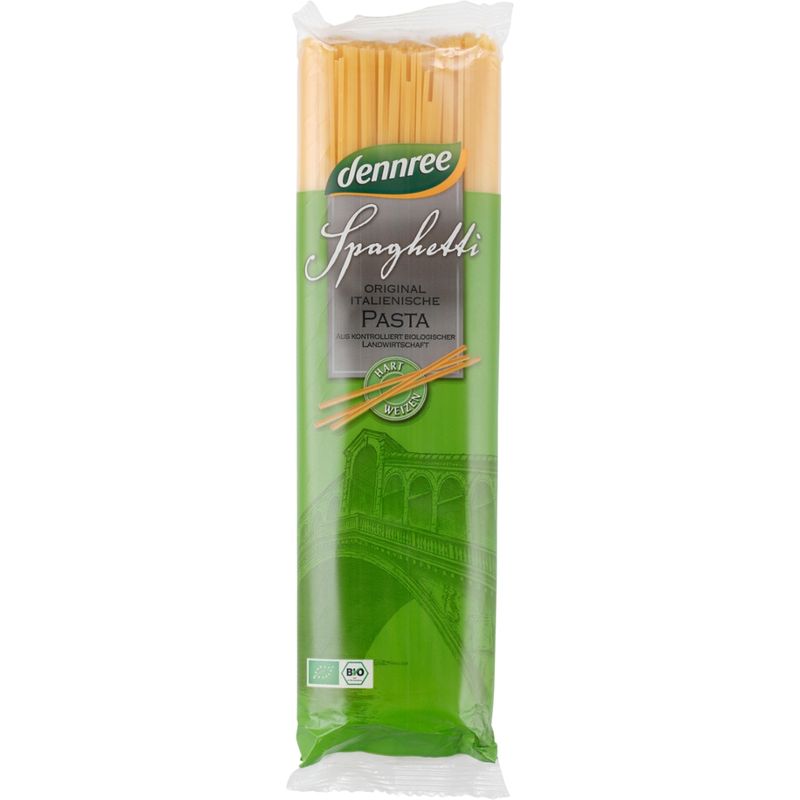 dennree Original italienische Hartweizen-Spaghetti - Produktbild