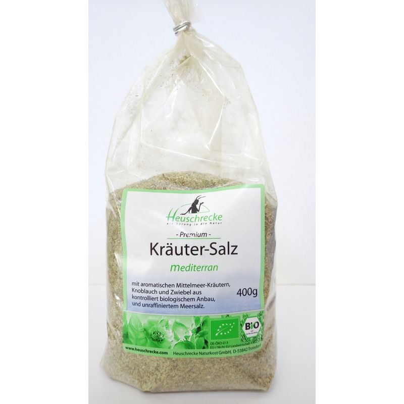 Heuschrecke Kräutersalz mediterran, Nachfüllbeutel - Produktbild