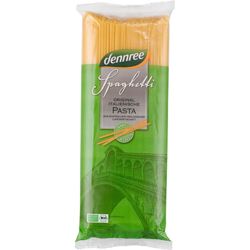 dennree Original italienische Hartweizen-Spaghetti - Produktbild