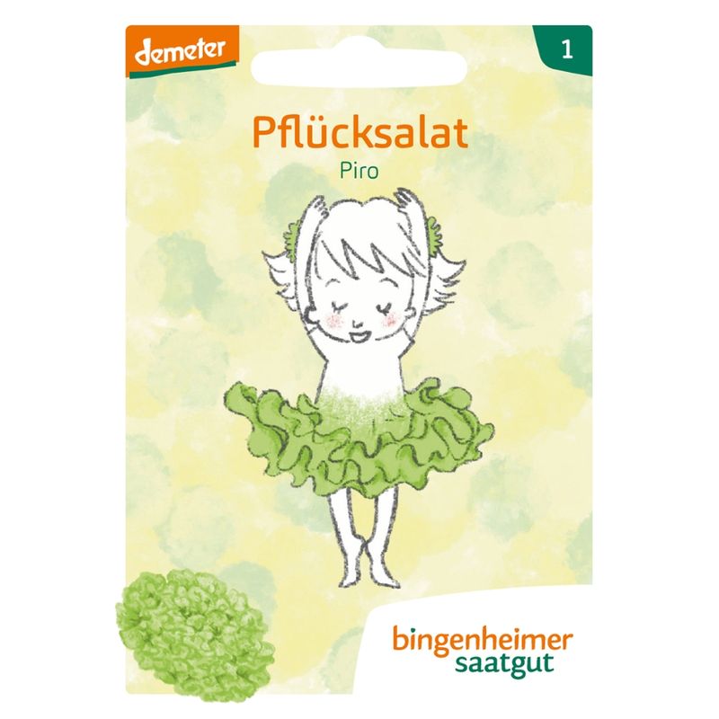 Bingenheimer Saatgut Pflücksalat (Saatgut) - Produktbild