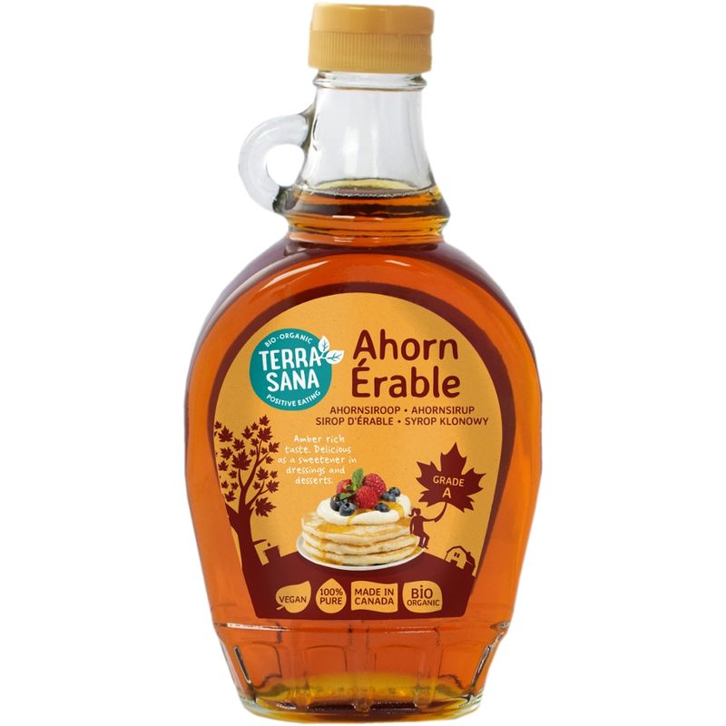 TerraSana Ahornsirup 100% Grad A - Produktbild