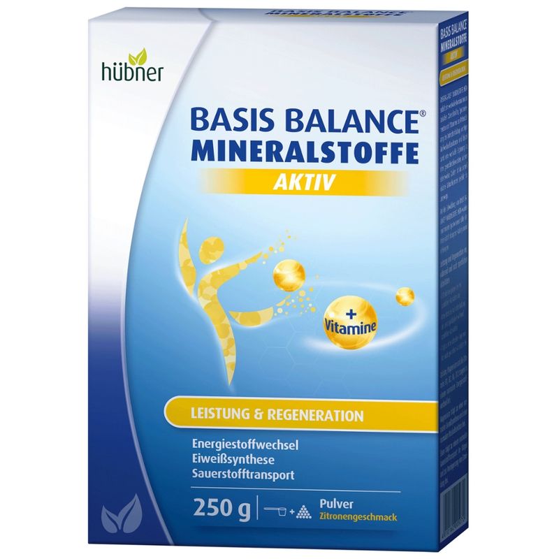 Hübner BASIS BALANCE® MINERALSTOFFE AKTIV 250 g - Produktbild