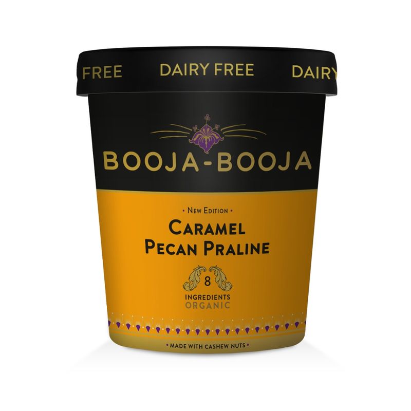 Booja Booja CARAMEL PECAN PRALINE ICE CREAM °New Edition° - Produktbild