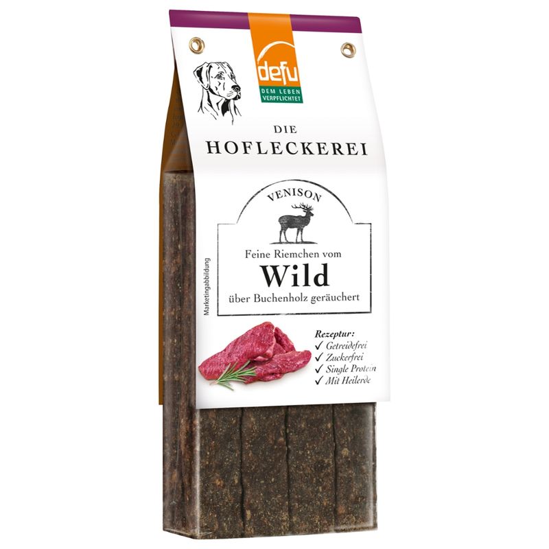 defu - Das Tierfutter vom Bio-Bauern Hofleckerei - Feine Riemchen vom Wild - Produktbild