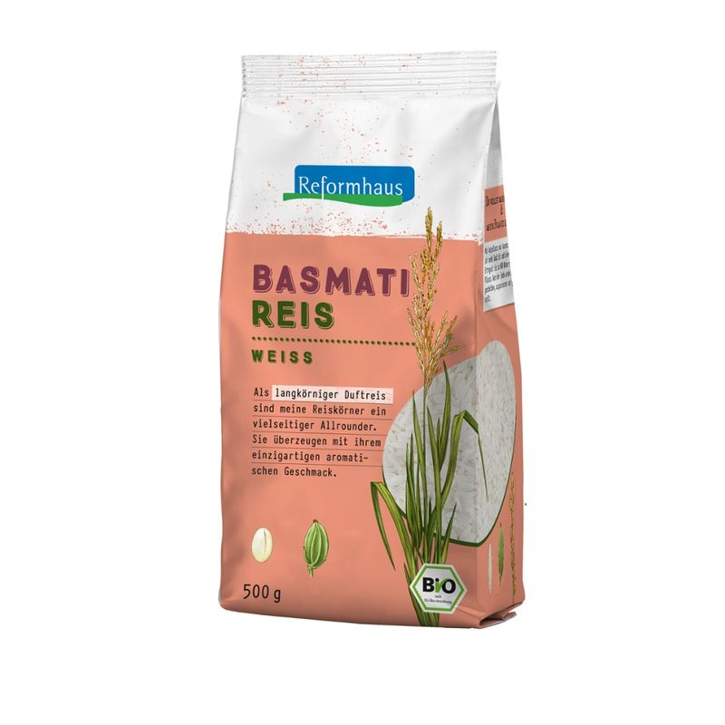 Reformhaus Basmati Reis weiss bio - Produktbild