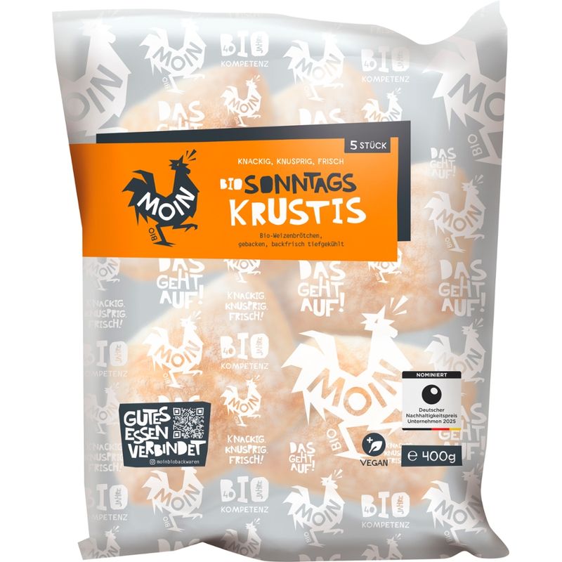 Moin Bio Backwaren Bio Sonntags Krustis - Produktbild