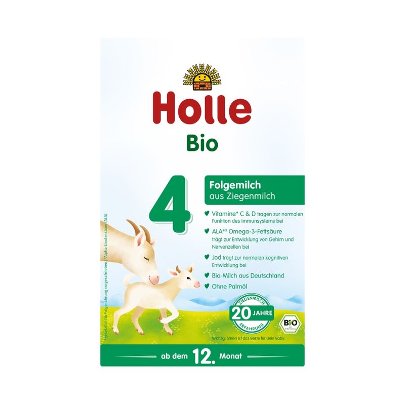 Holle  Bio-Folgemilch 4 aus Ziegenmilch - Produktbild