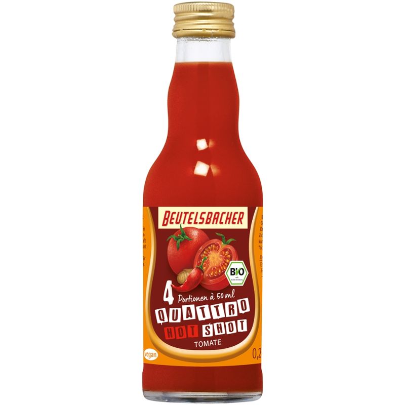 BEUTELSBACHER QUATTRO HOT SHOT Tomate - Produktbild