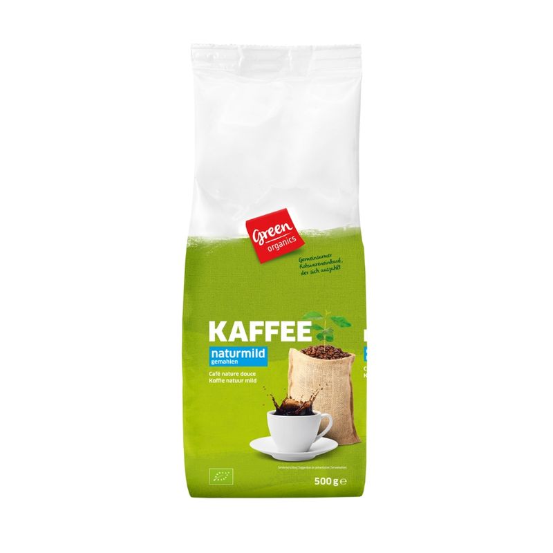 greenorganics Kaffee naturmild gemahlen - Produktbild