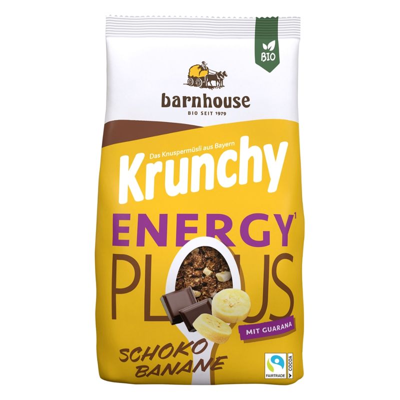 Barnhouse  Krunchy Plus Energy 325g - Produktbild