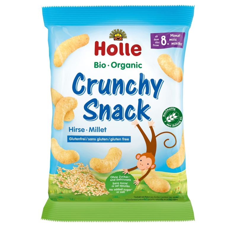 Holle  Bio-Crunchy Snack Hirse - Produktbild