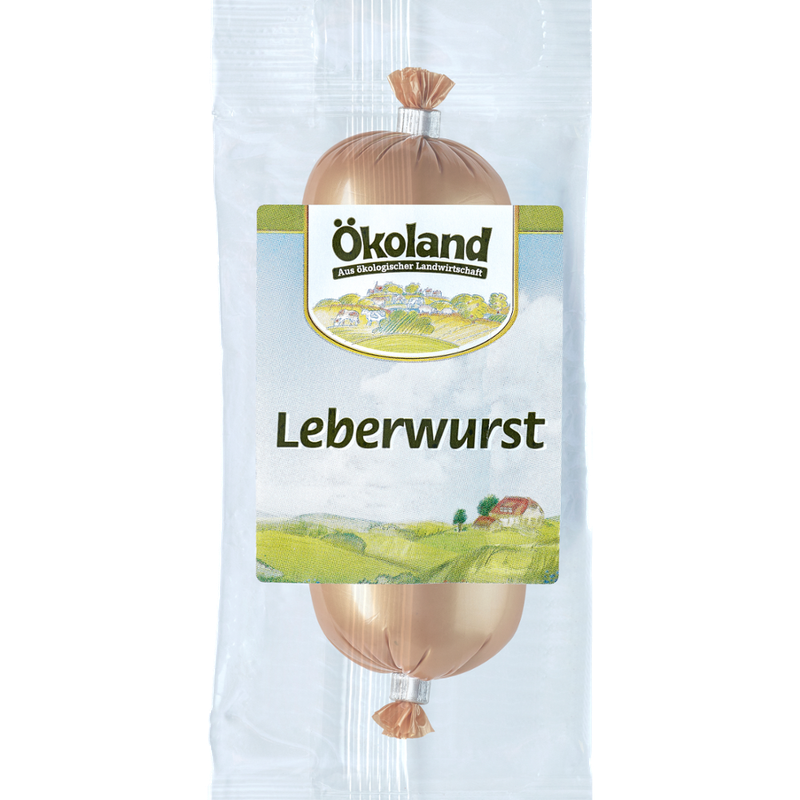 ÖKOLAND Leberwurst fein, frisch - Produktbild