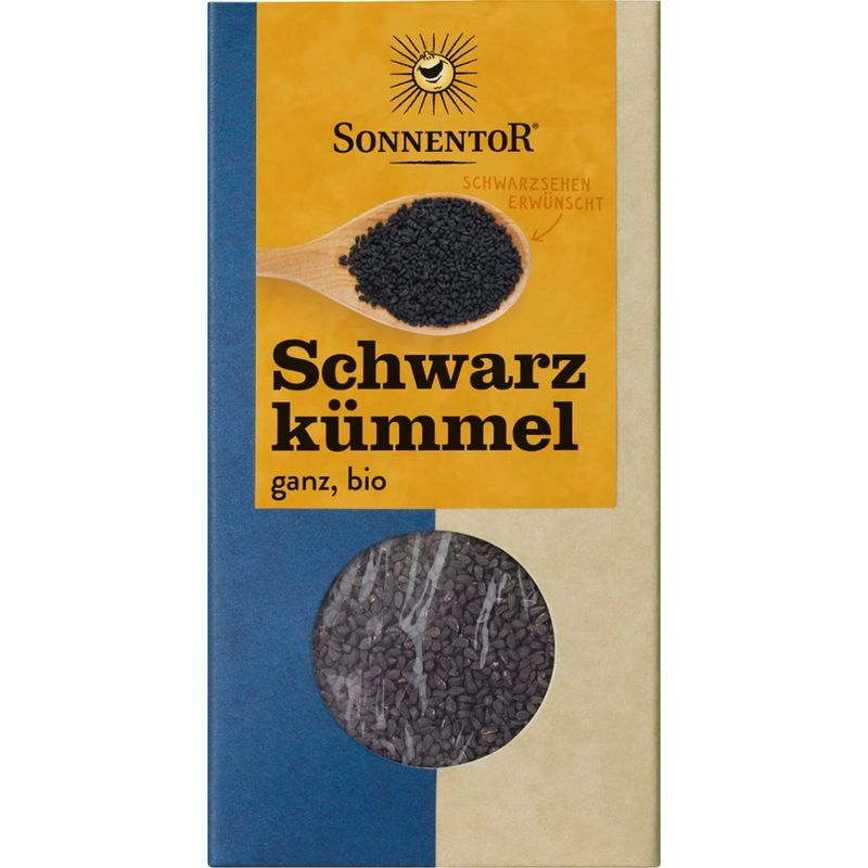 Sonnentor Schwarzkümmel ganz, Packung - Produktbild