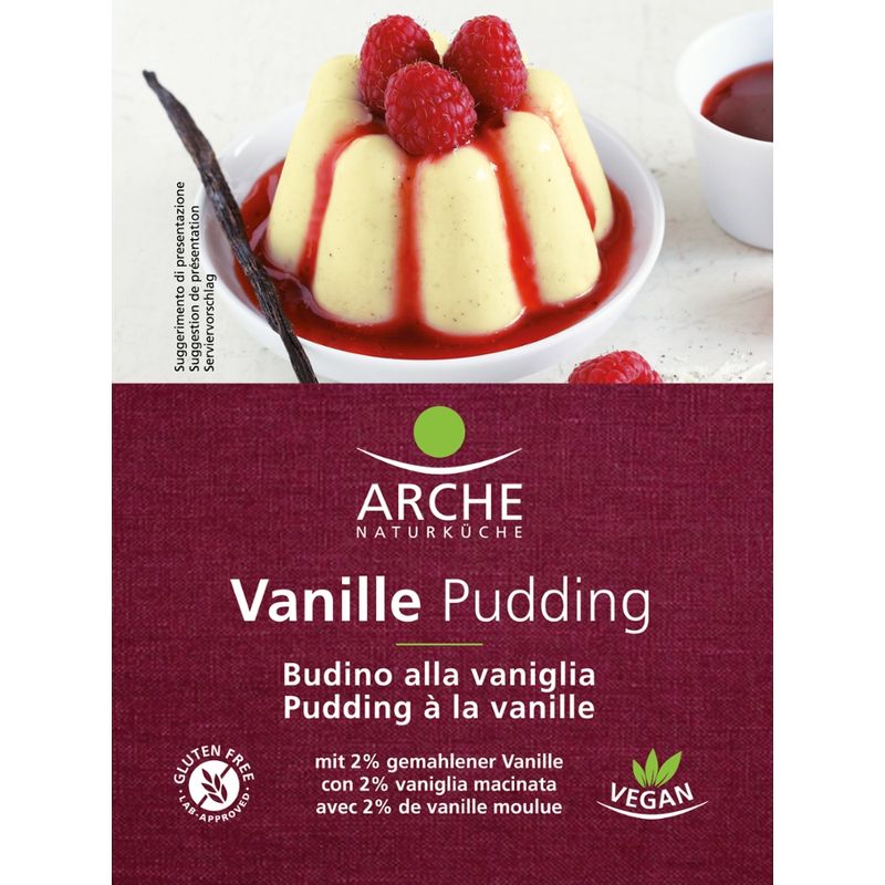 Arche Naturküche Pudding à la vanille - Produktbild