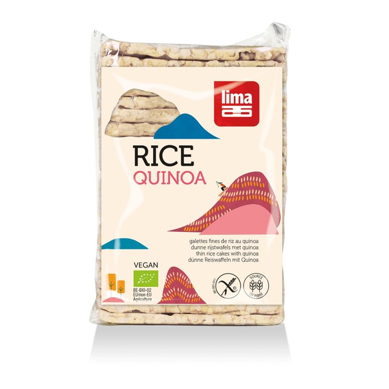 Lima Dünne Reiswaffeln mit Quinoa - Produktbild