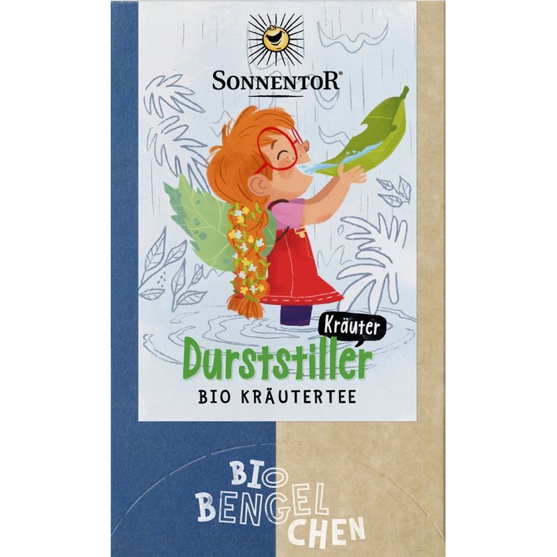 Sonnentor Durststiller Kräuter Tee Bio-Bengelchen®, Doppelkammerbeutel - Produktbild