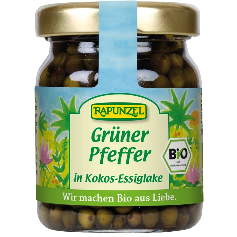 Rapunzel Grüner Pfeffer in Kokos-Essiglake - Produktbild