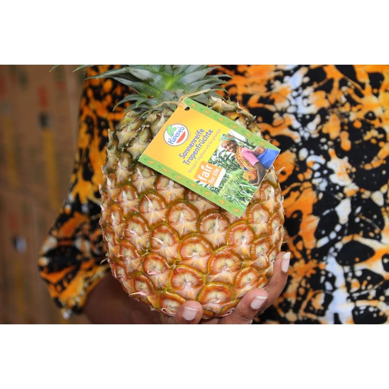 Kipepeo Ananas frisch "Smooth Cayenne" Uganda - Produktbild